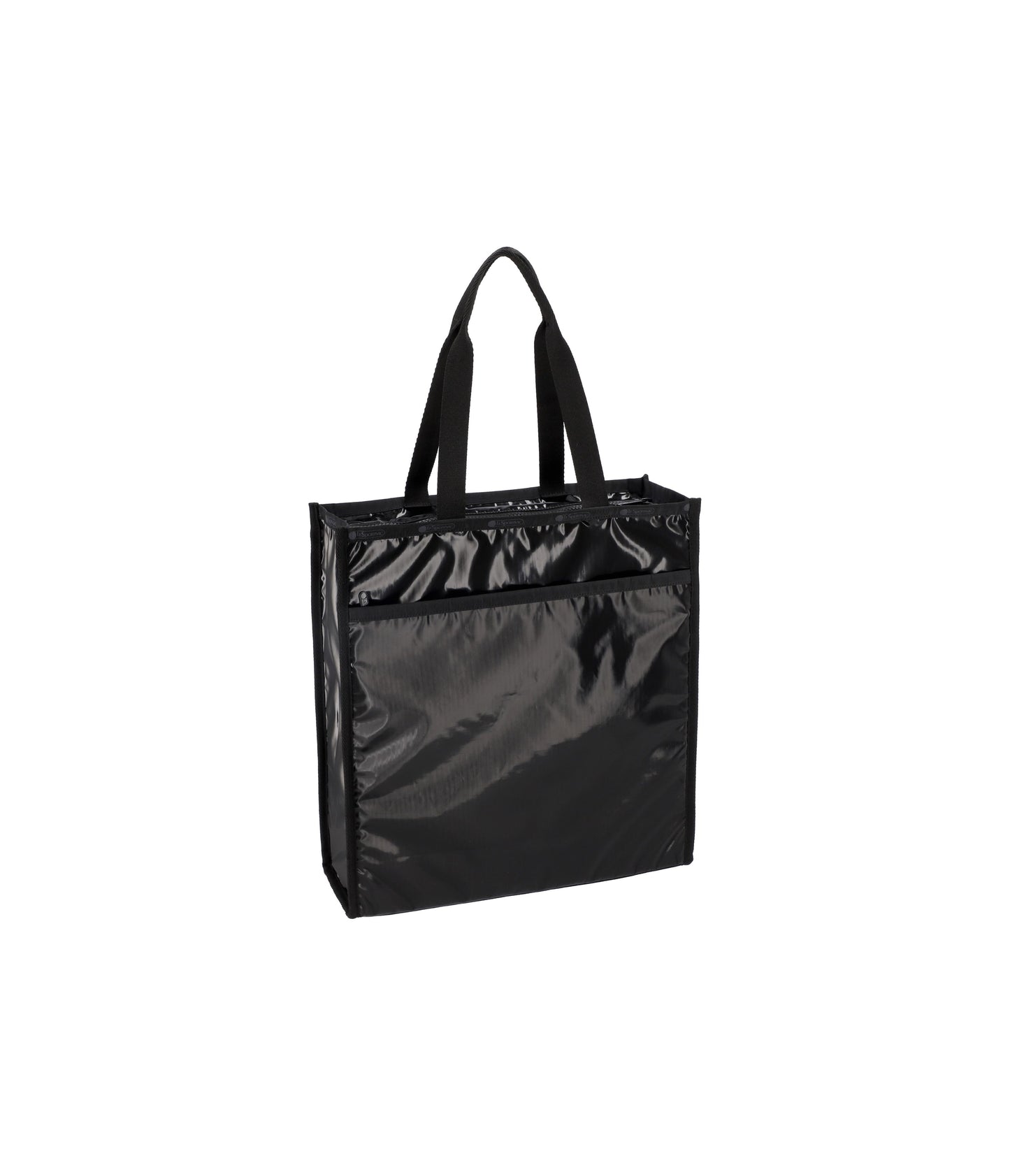 Large Book Tote<br>Black Shine