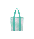 Large Web Book Tote<br>Willow Check
