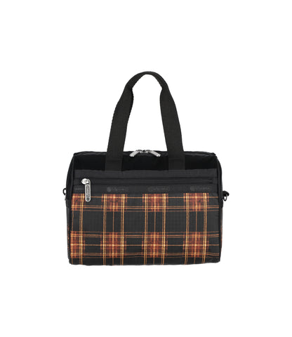 Everyday Small Satchel<br>Cozy Tartan Corduroy