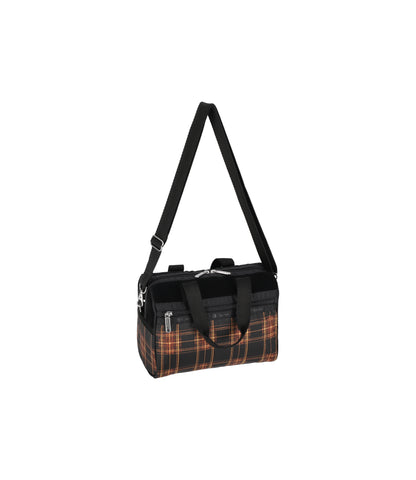 Everyday Small Satchel<br>Cozy Tartan Corduroy