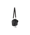 Drawstring Bucket Bag<br>Monogram Jacquard Black