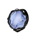 Drawstring Bucket Bag<br>Monogram Jacquard Black