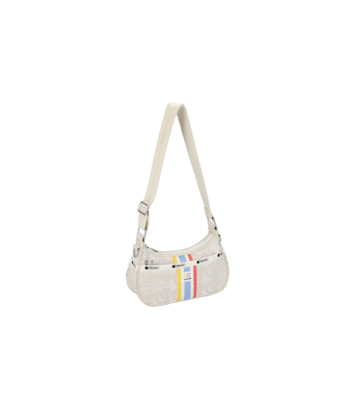 AEC Striped Shoulder Bag <br>Jacquard Ivoire