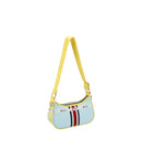 AEC Striped Shoulder Bag<br>Oasis Bleu