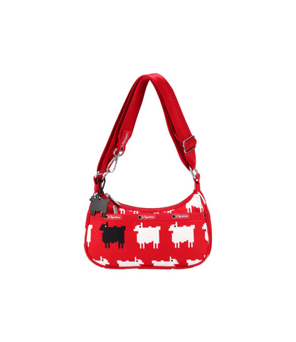 AEC Shoulder Bag<br>Diana Red Black Sheep