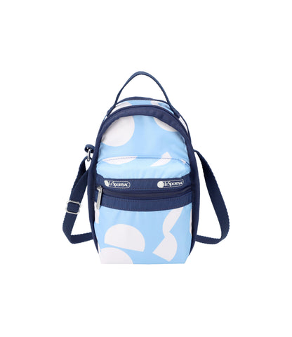 Micro Shoulder Bag<br>Geometric Sky
