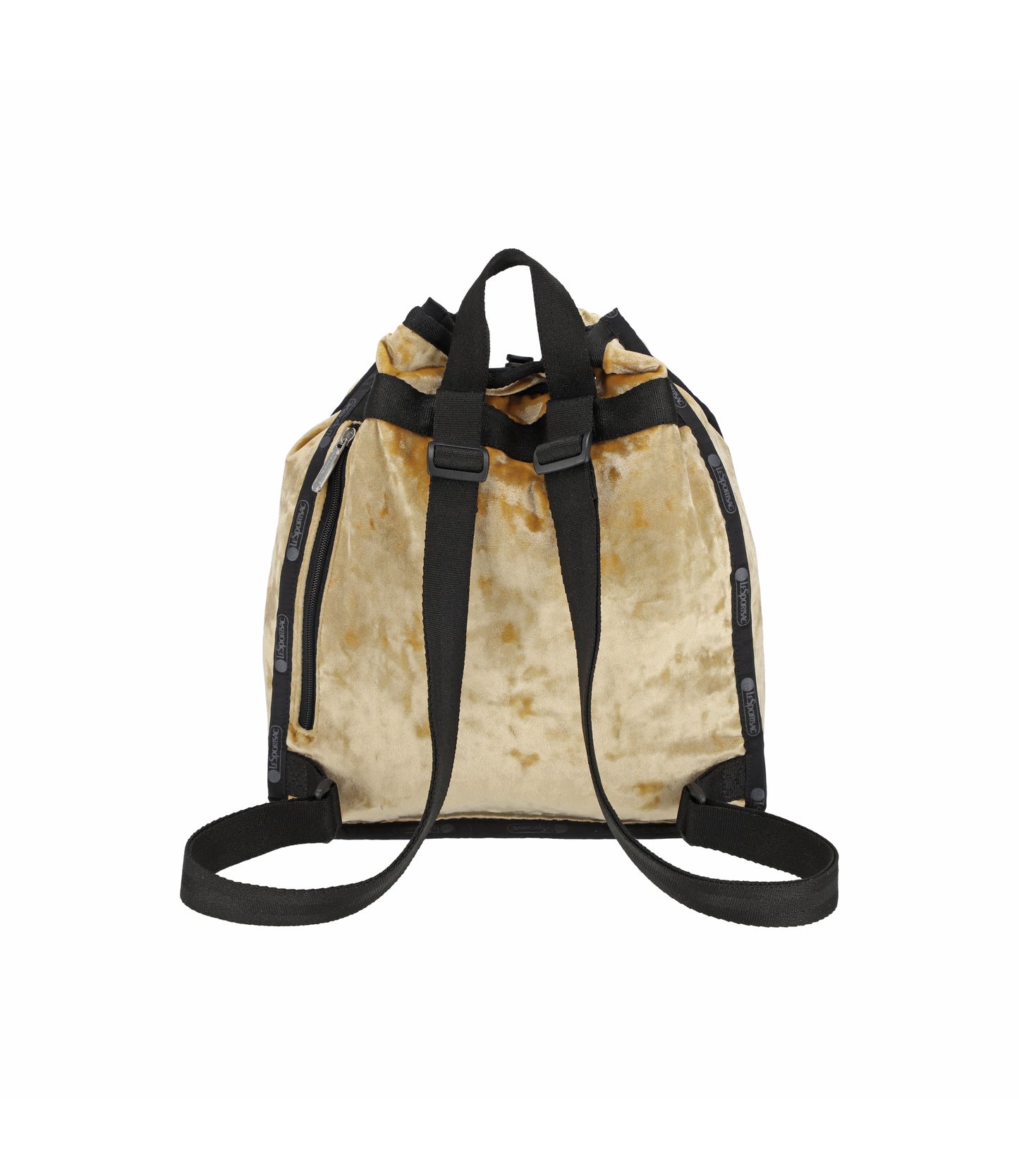 Cinch Backpack<br>Velour Gold