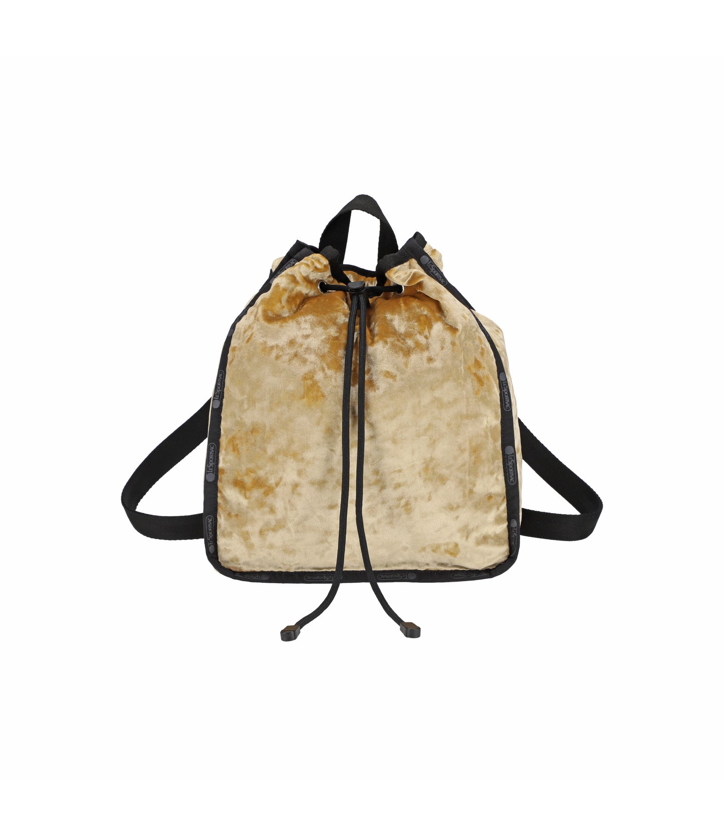 Cinch Backpack<br>Velour Gold