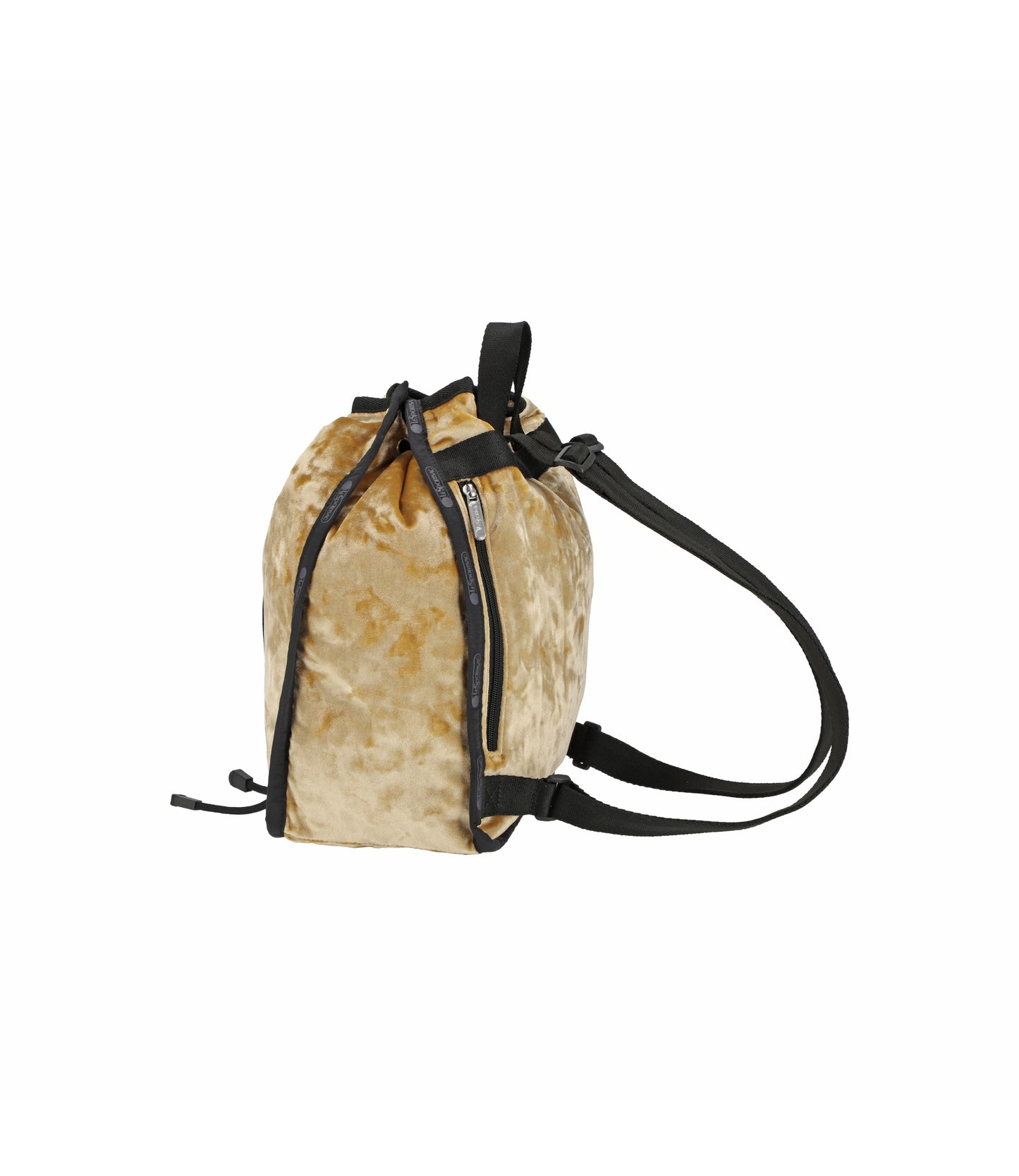 Cinch Backpack<br>Velour Gold