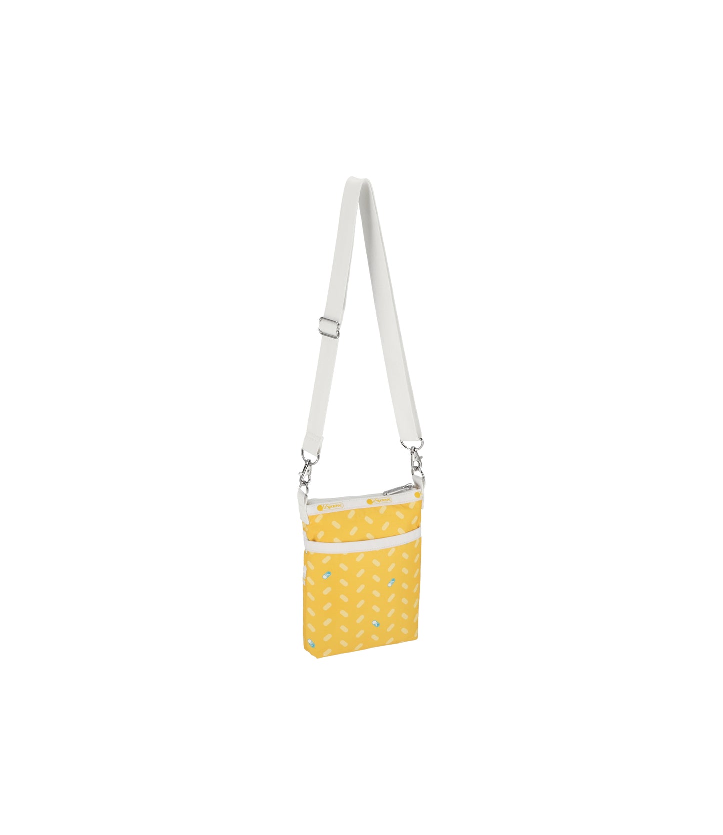 3 Zip Crossbody<br>Logo Toss Yellow