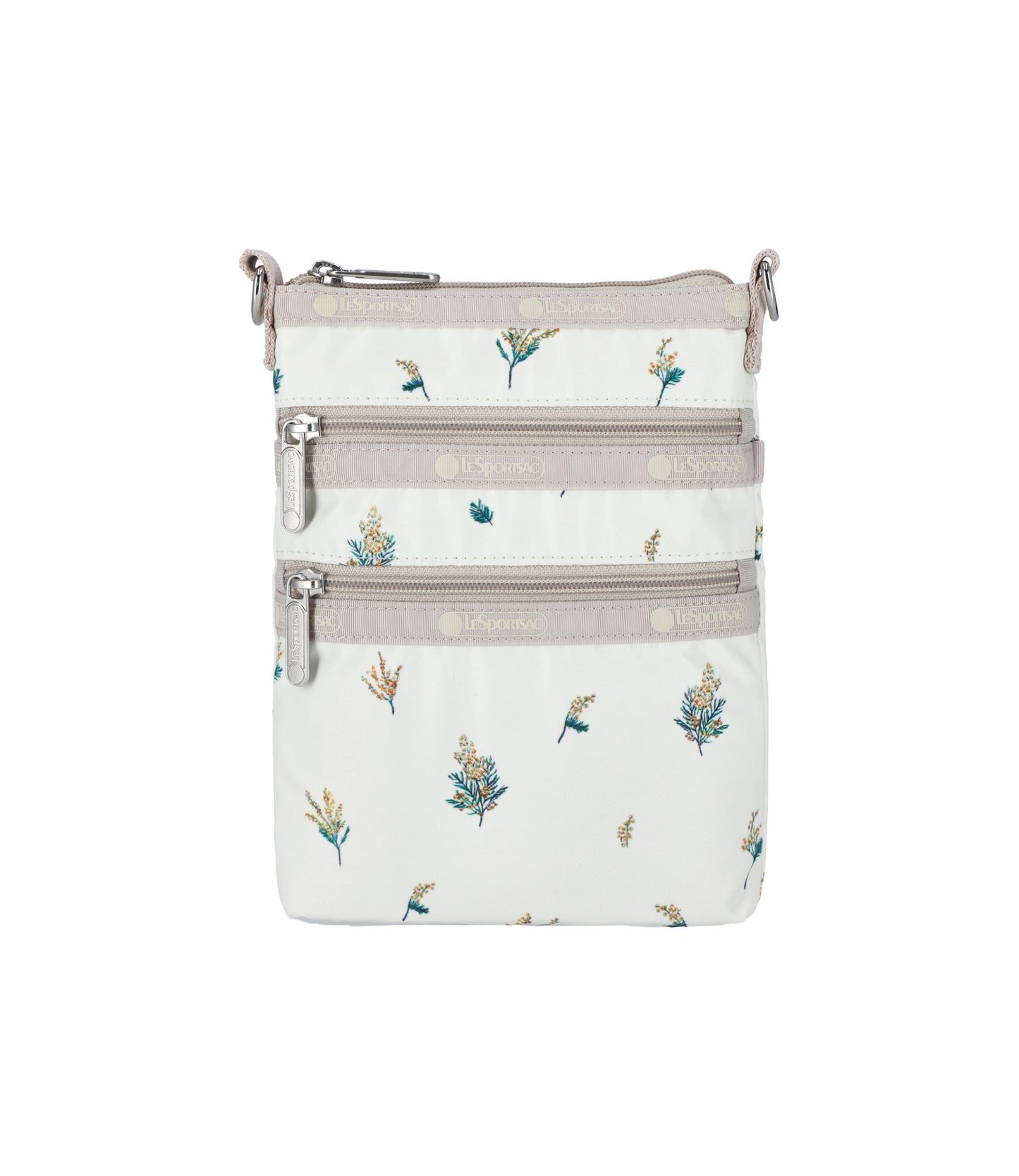 3 Zip Crossbody<br>Mimosa Floral