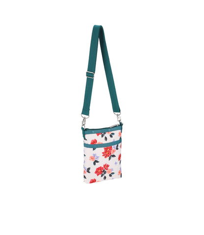 3 Zip Crossbody<br>Painterly Floral