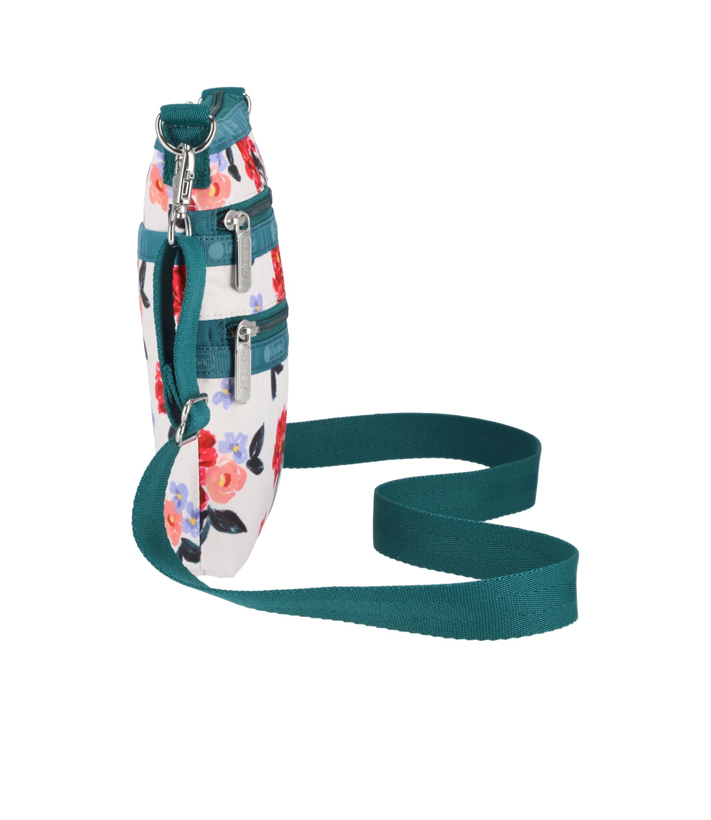 3 Zip Crossbody<br>Painterly Floral