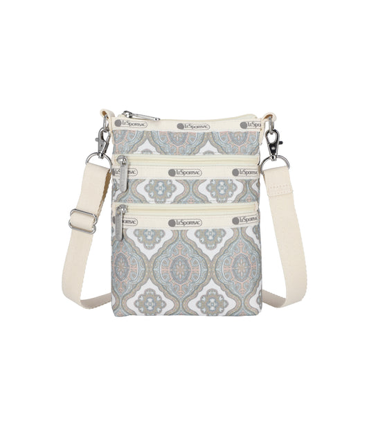 3 Zip Crossbody<br>Damask Paisley
