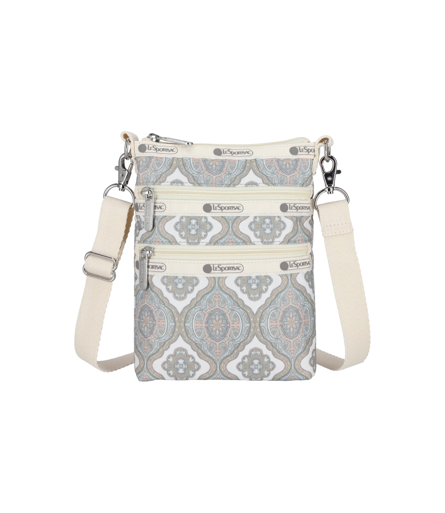 3 Zip Crossbody<br>Damask Paisley