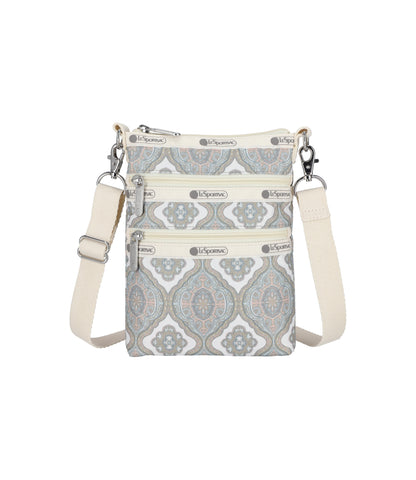 3 Zip Crossbody<br>Damask Paisley