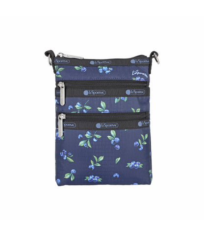 3 Zip Crossbody<br>Very Berry