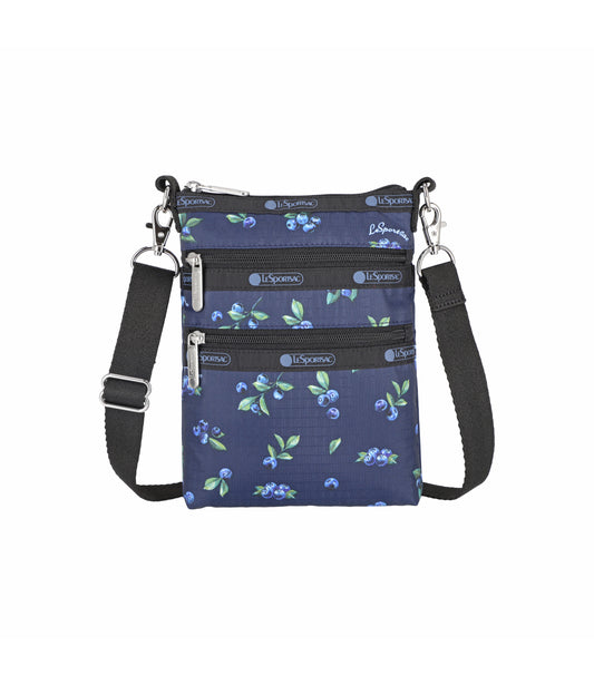 3 Zip Crossbody<br>Very Berry