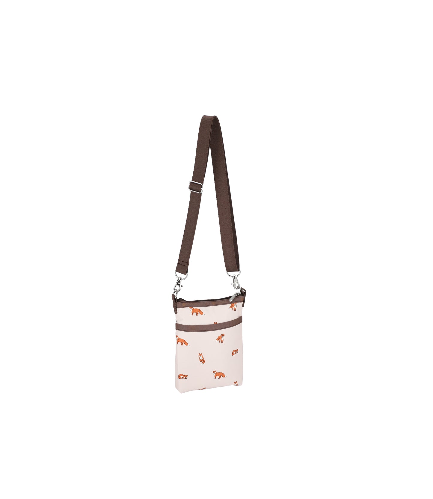 3 Zip Crossbody<br>Dashing Foxes