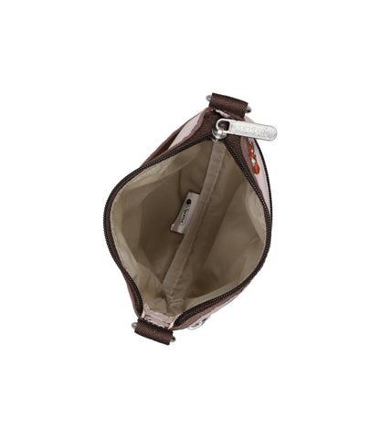 3 Zip Crossbody<br>Dashing Foxes