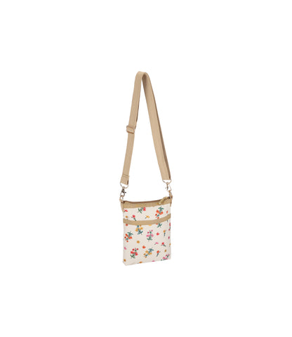3 Zip Crossbody<br>Dainty Garden