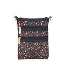 3 Zip Crossbody<br>Tulip Garden