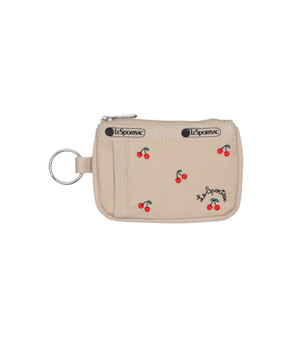 Key Card Holder<br>Cherry Embroidery