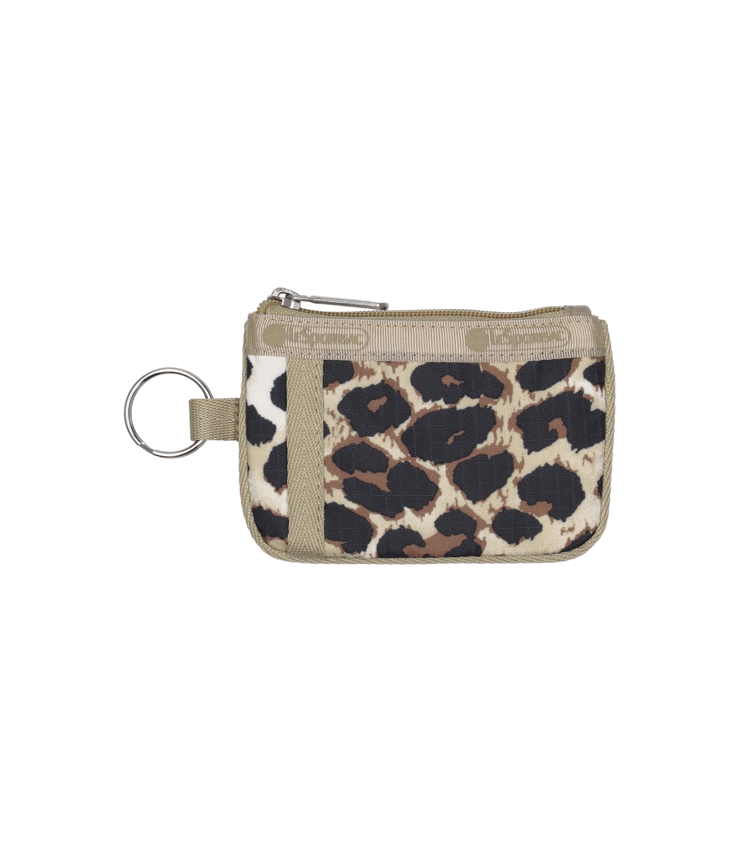 Key Card Holder<br>Flaxen Leopard