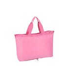 Packable East West Tote<br>Fuschia Pink