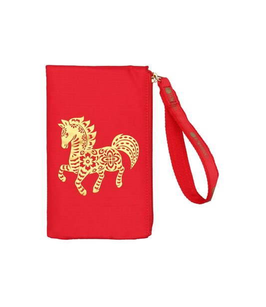 Lunar New Year Envelope Wristlet<br>Lunar New Year Gold Horse