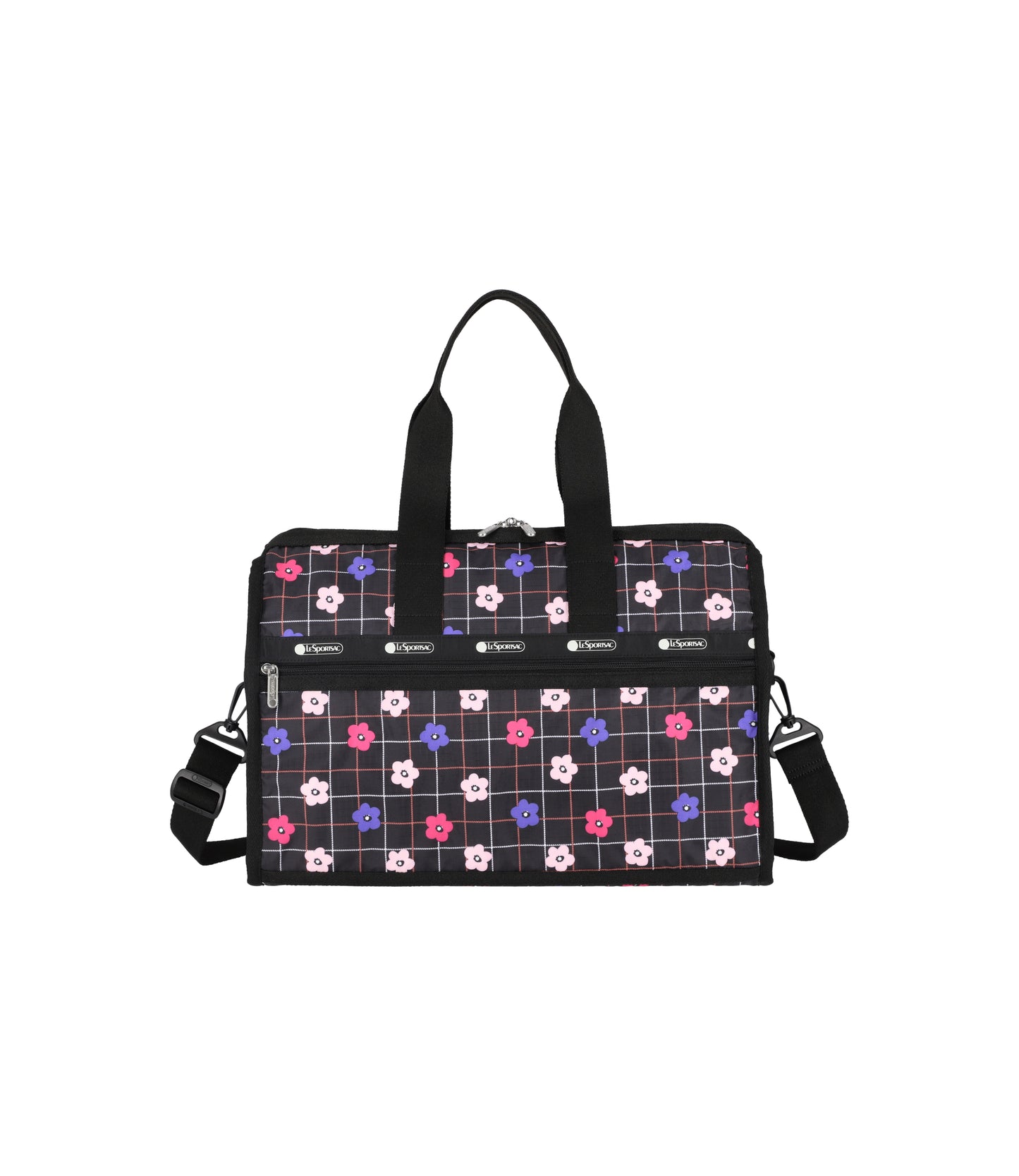 Deluxe Medium Weekender<br>Floral Plaid