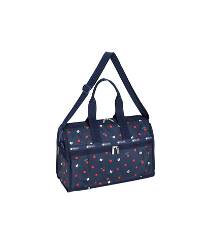 Deluxe Medium Weekender<br>Red Delicious Navy