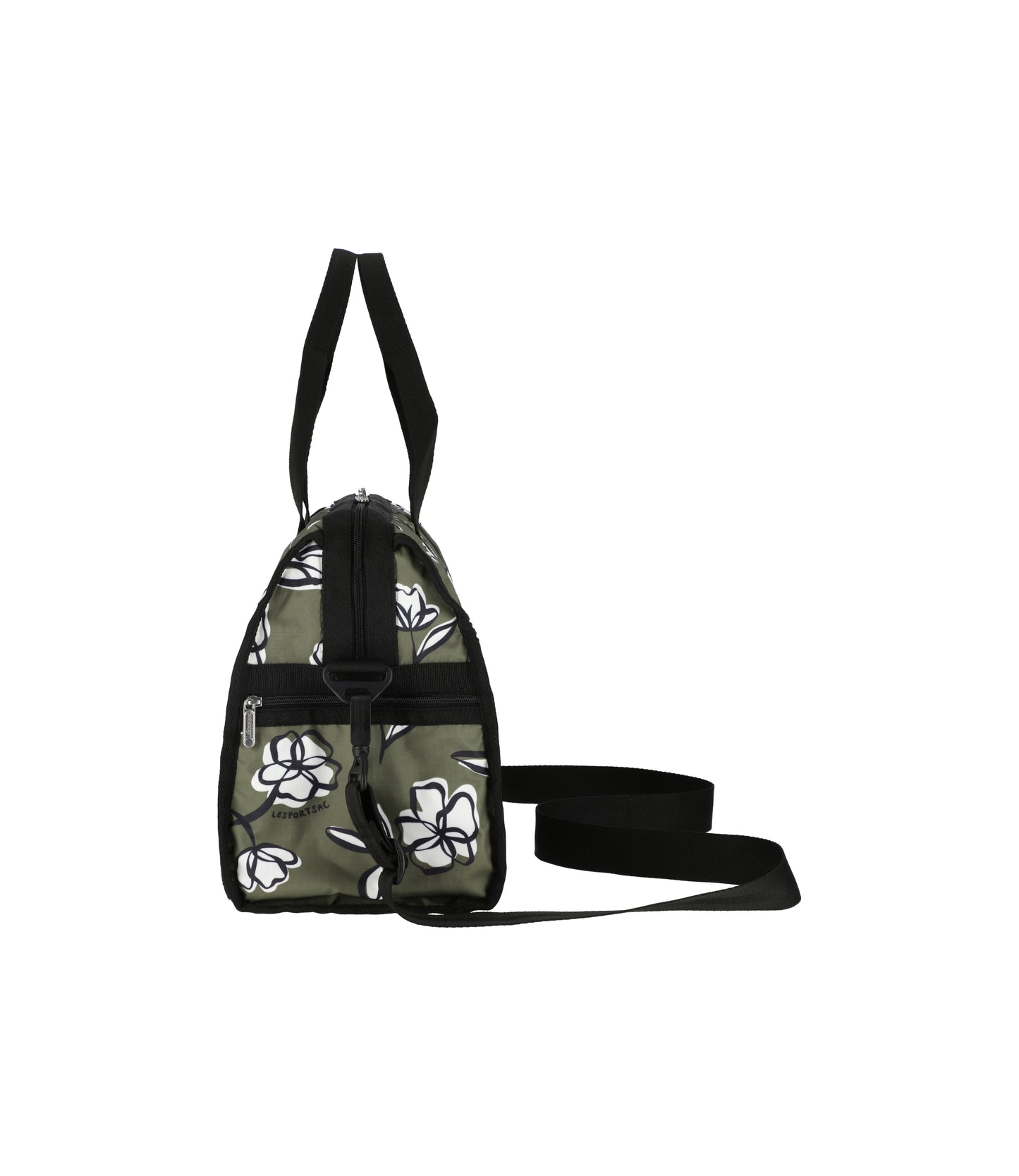 Deluxe Medium Weekender<br>Olive Floral Silhouette