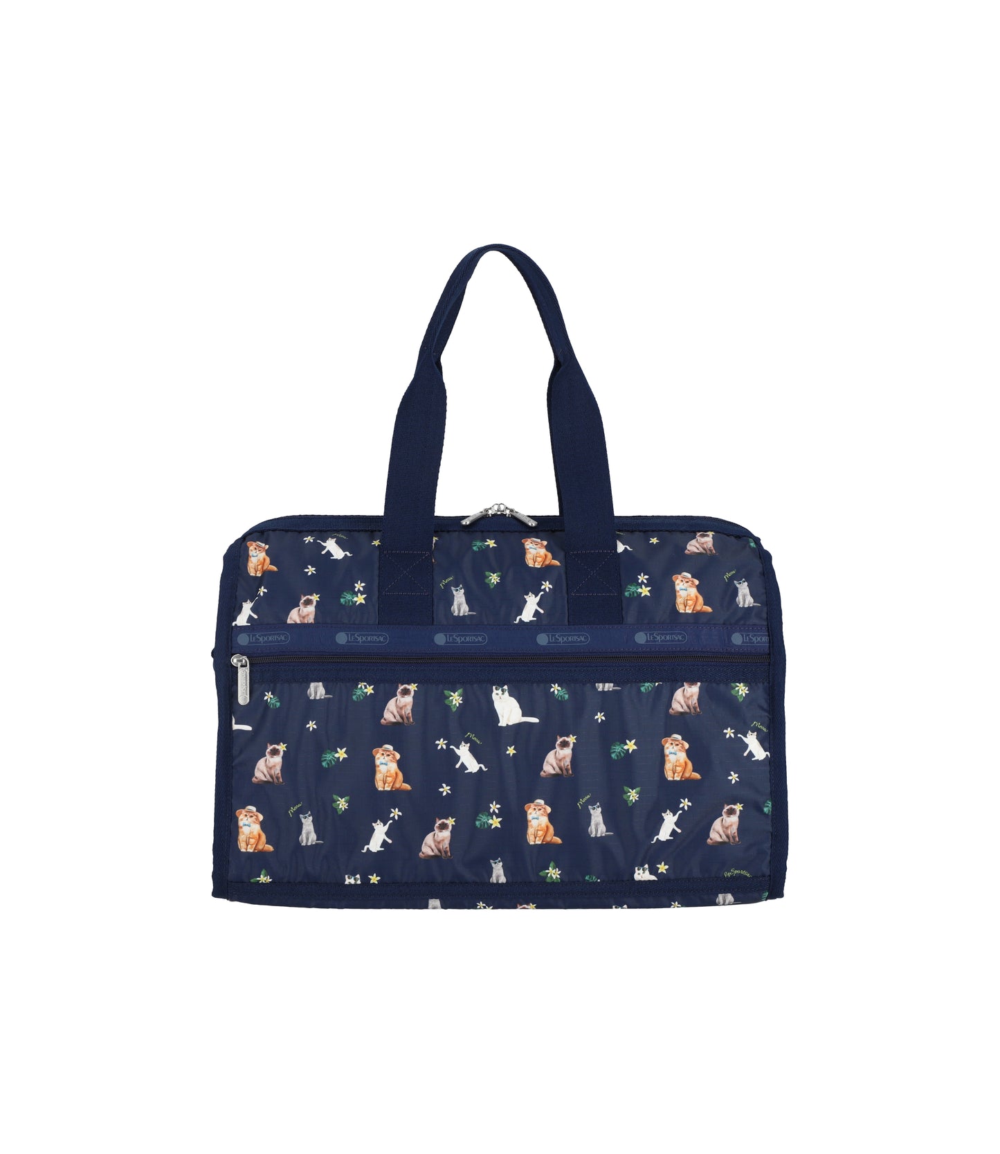 Deluxe Medium Weekender<br>Tropical Meow Cat