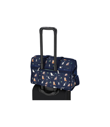 Deluxe Medium Weekender<br>Tropical Meow Cat
