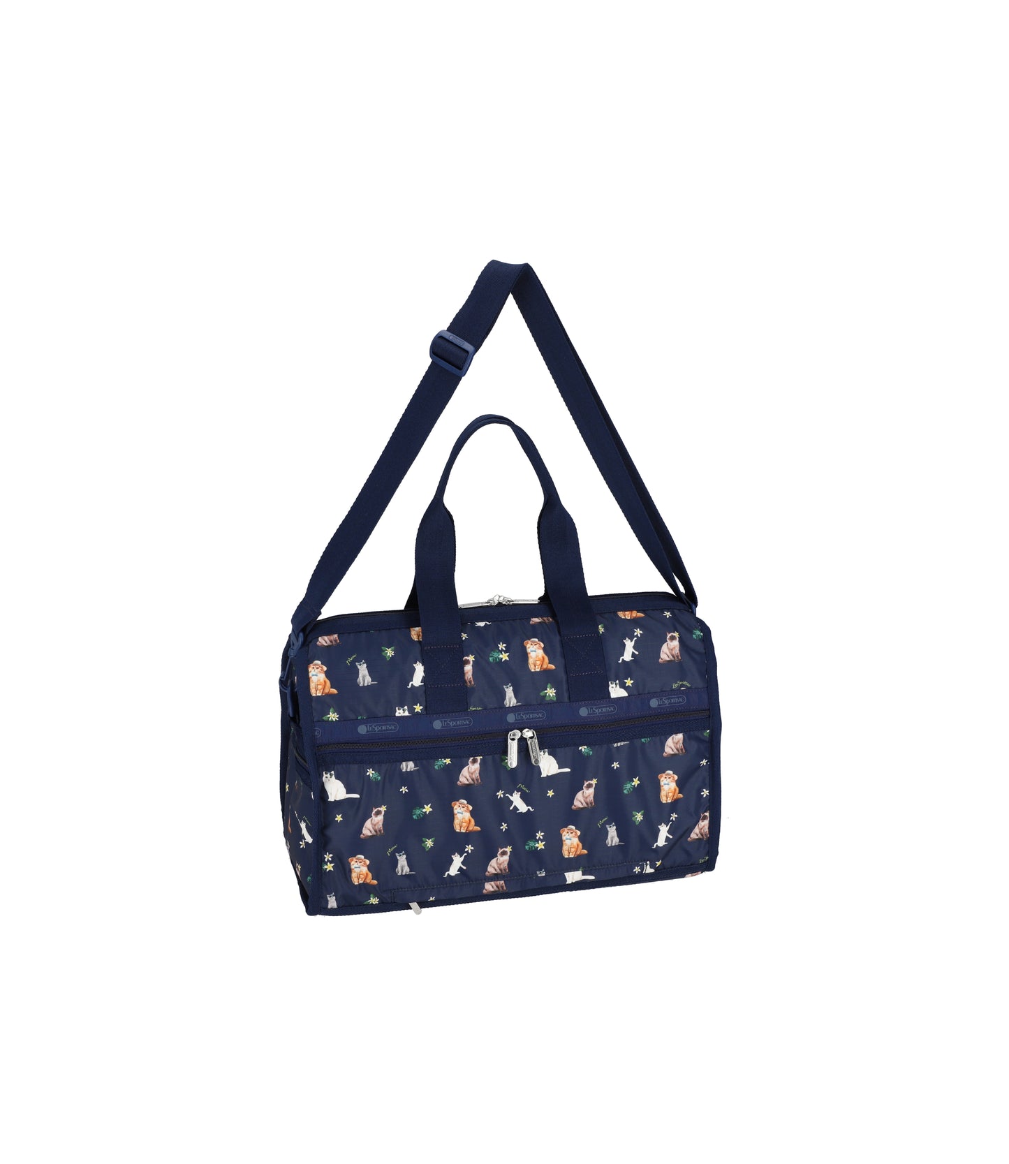 Deluxe Medium Weekender<br>Tropical Meow Cat