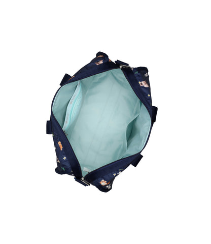 Deluxe Medium Weekender<br>Tropical Meow Cat