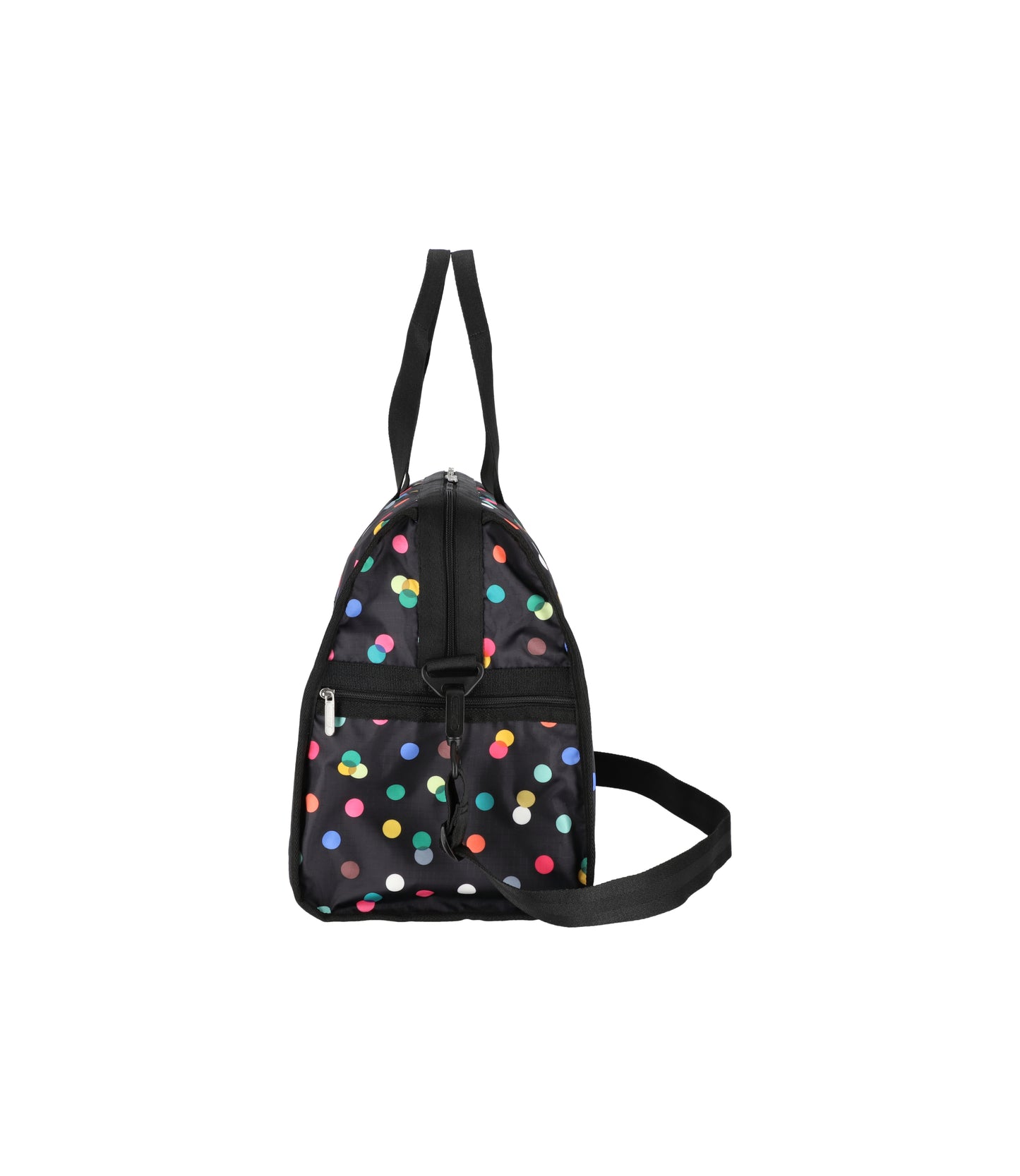 Deluxe Large Weekender<br>Multicolor Dots Black