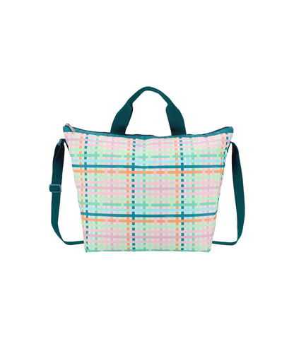 Deluxe Easy Carry Tote<br>Mason Madras