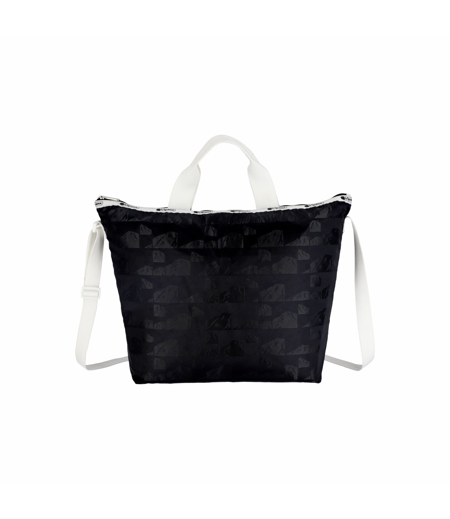 Deluxe Easy Carry Tote<br>Summit Jacquard Black