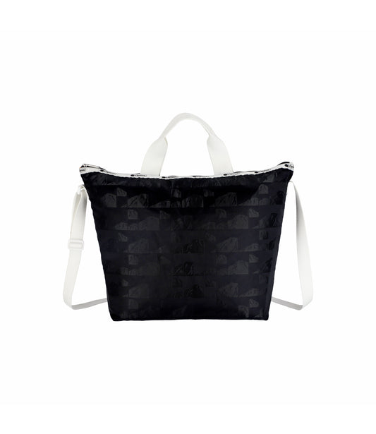 Deluxe Easy Carry Tote<br>Summit Jacquard Black