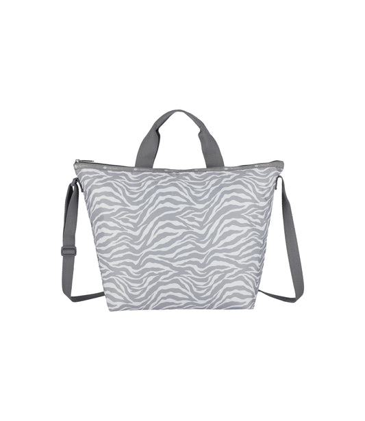 Deluxe Easy Carry Tote<br>Alloy Zebra