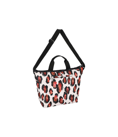 Deluxe Easy Carry Tote<br>Watercolor Leopard