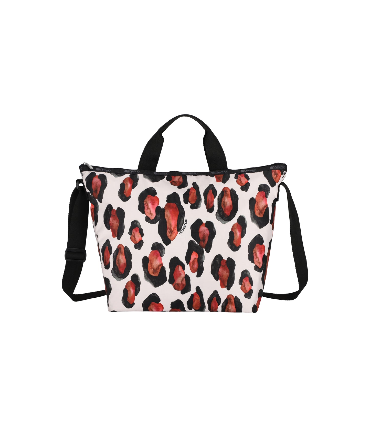 Deluxe Easy Carry Tote<br>Watercolor Leopard