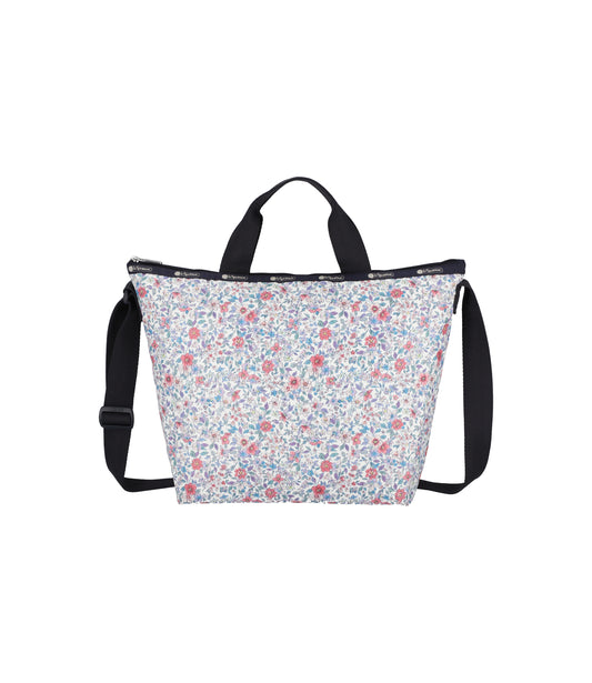 Deluxe Easy Carry Tote<br>Tapestry Flower