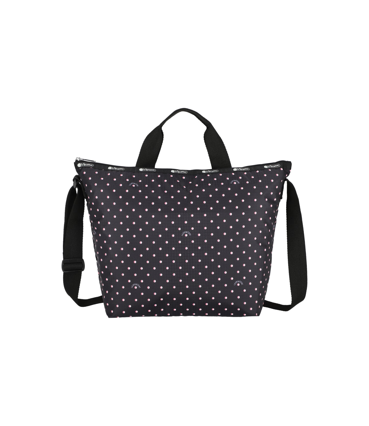 Deluxe Easy Carry Tote<br>Pink Geo Dot