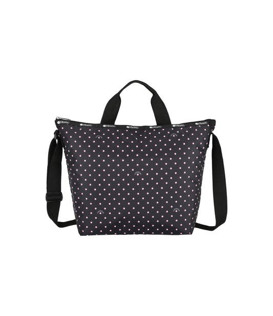 Deluxe Easy Carry Tote<br>Pink Geo Dot