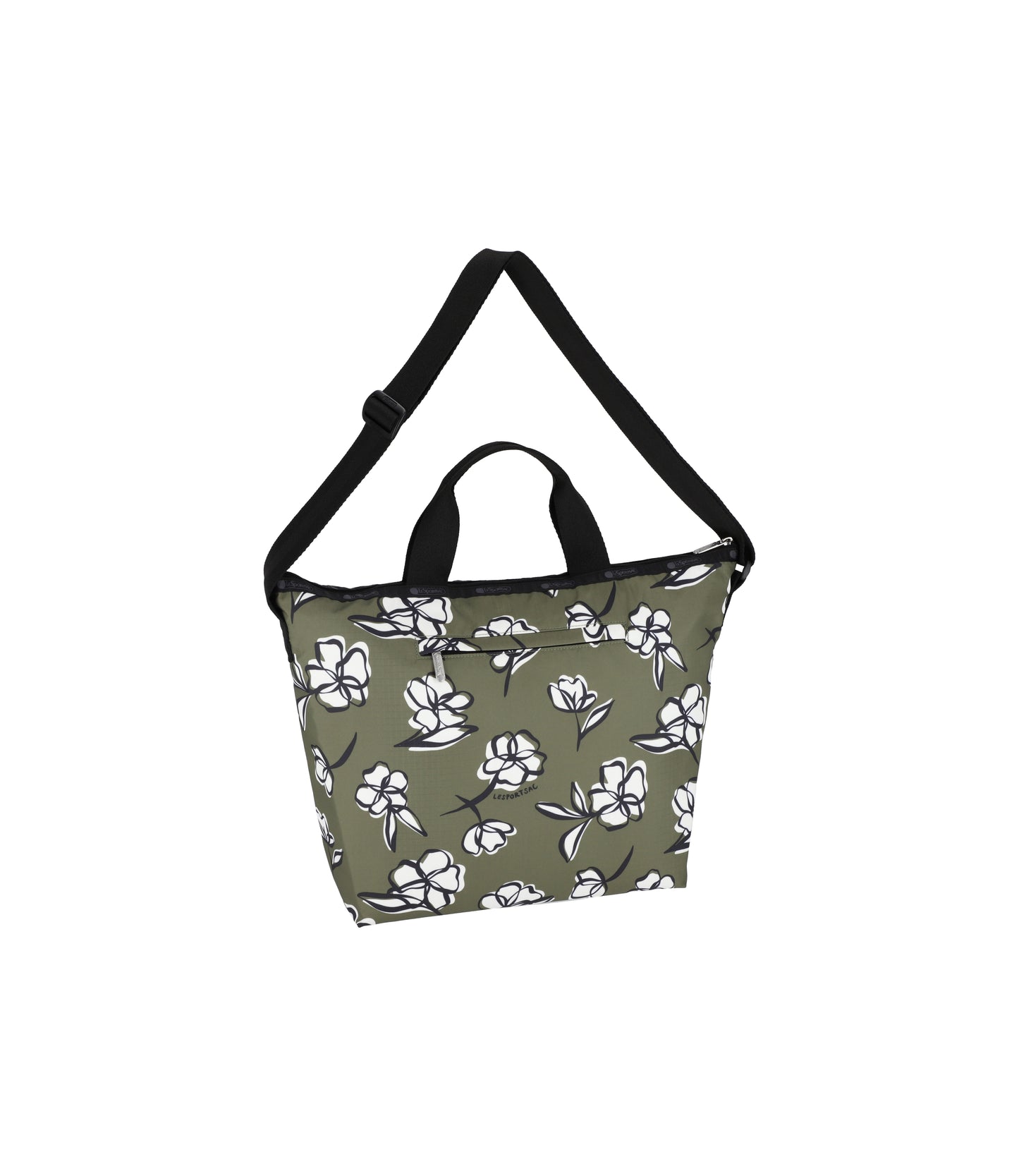 Deluxe Easy Carry Tote<br>Olive Floral Silhouette