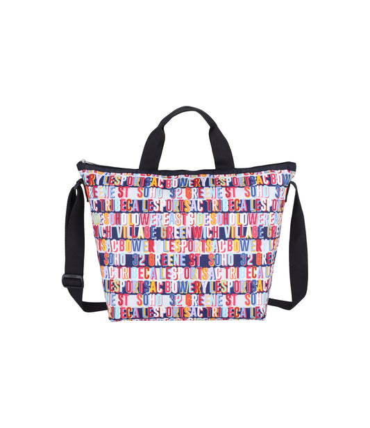 Deluxe Easy Carry Tote<br>Downtown NYC