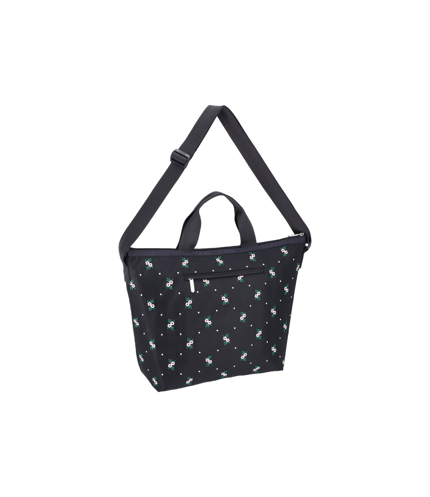 Deluxe Easy Carry Tote<br>Floral Lattice Embroidery